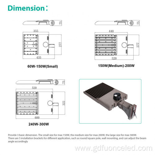 LED Area Light (60W-300W)